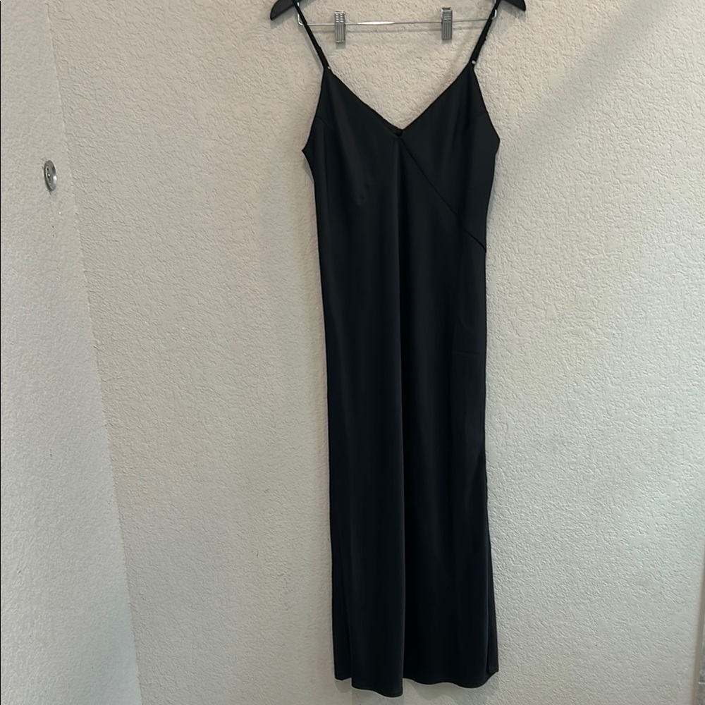 Black Spaghetti Strap Maxi Dress size Small